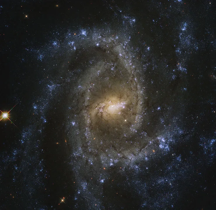 Spiral galaxy NGC 2835Hubble Space Telescope, 14 September 2020. Credit: ESA/Hubble & NASA/J. Lee and the PHANGS-HST Team; acknowledgment: Judy Schmidt (Geckzilla)