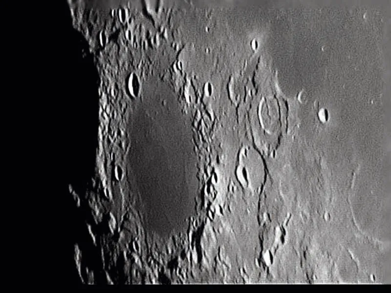 Grimaldi Crater. Credit: Steve Marsh