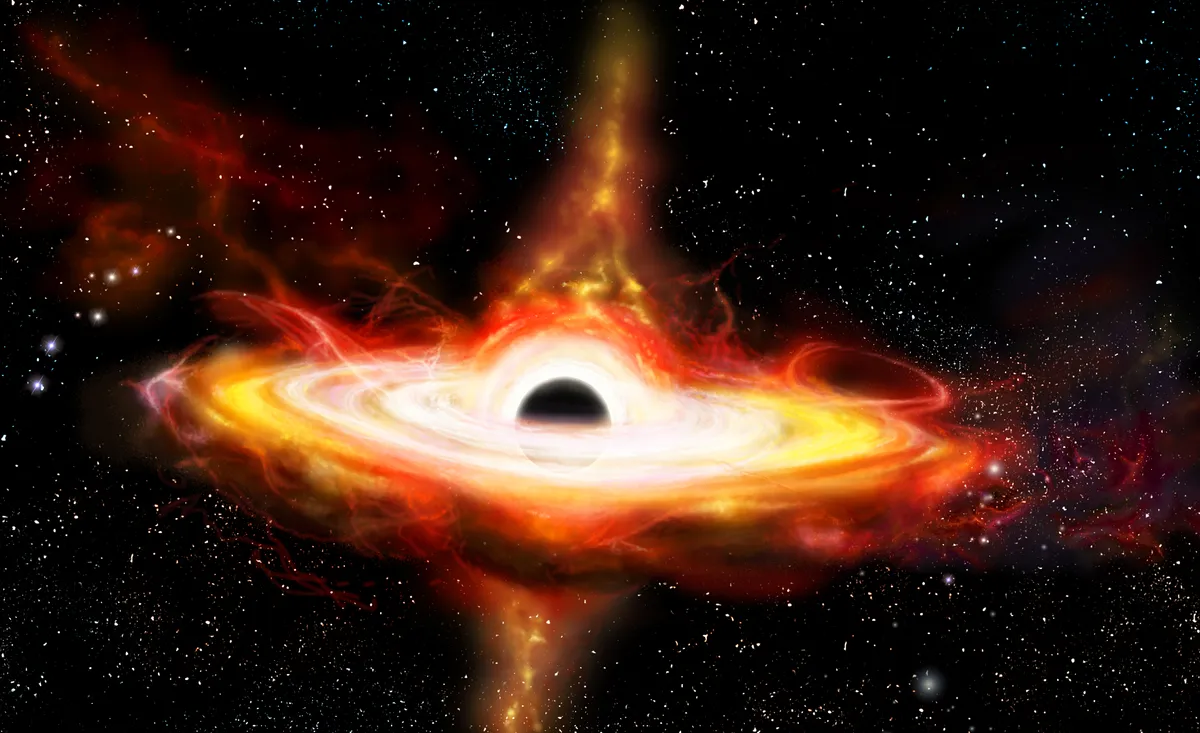 What is a black hole? There are different types. Credit: draco-zlat/getty images