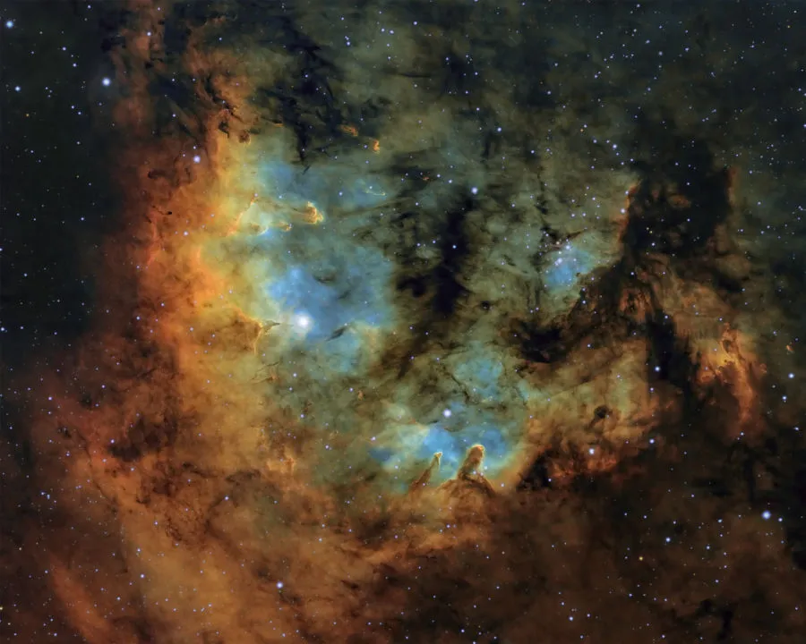 Ced 214 Nebula Daniel Zoliro, Chouteau, Oklahoma, USA, 21–26 August 2020 Equipment: ZWO ASI 1600MM Pro camera, Astro-Tech AT115EDT refractor, Sky-Watcher EQ6-R Pro mount