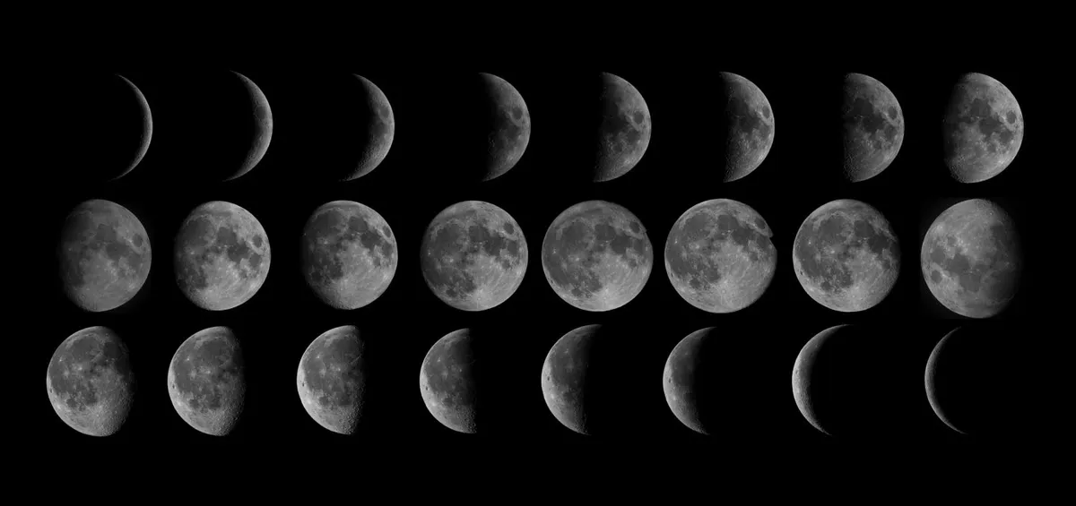 The phases of the Moon and observing the quarter moon. 