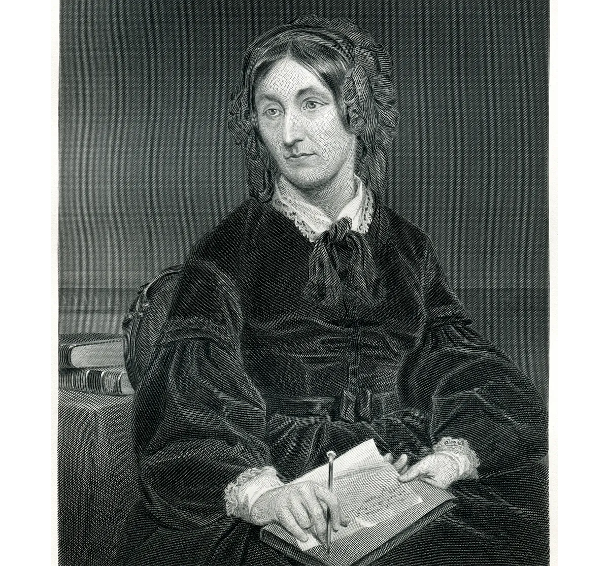 An engraving of Mary Somerville from 1873. Credit: traveler1116 / Getty Images