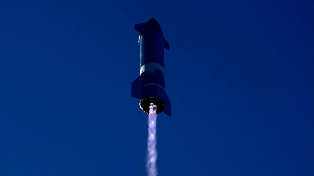 A test launch of the SpaceX Starship, 9 December 2020. Credit: SpaceX