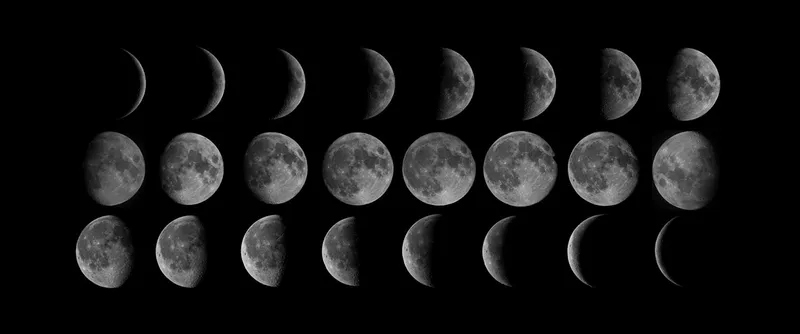 The phases of the Moon. Credit: Yaorusheng / Getty Images