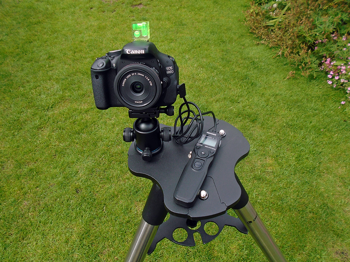 How to create a time lapse video. Credit: Steve Brown