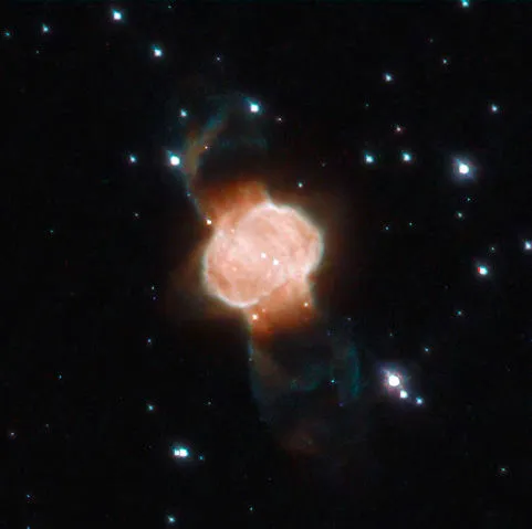 Bipolar planetary nebula M1-63 HUBBLE SPACE TELESCOPE, 8 FEBRUARY 2021 IMAGE CREDIT: ESA/Hubble & NASA, L. Stanghellini.