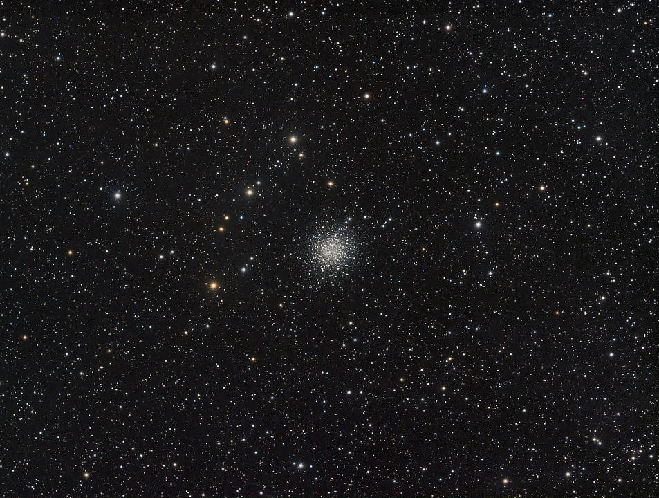 NGC 5897 globular cluster Dan Crowson, Dark Sky Mexico, New Mexico, 11–16 January 2021. Equipment: SBIG ST-8300M, Astro-Tech AT90EDT apo refractor
