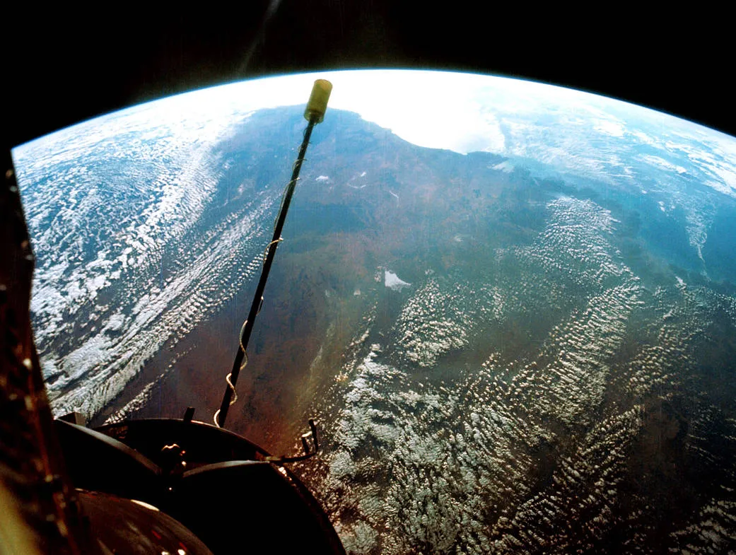 A view of Earth over western Australia captured by astronaut Dick Gordon during Gemini XI. Credit: NASA/Dick Gordon