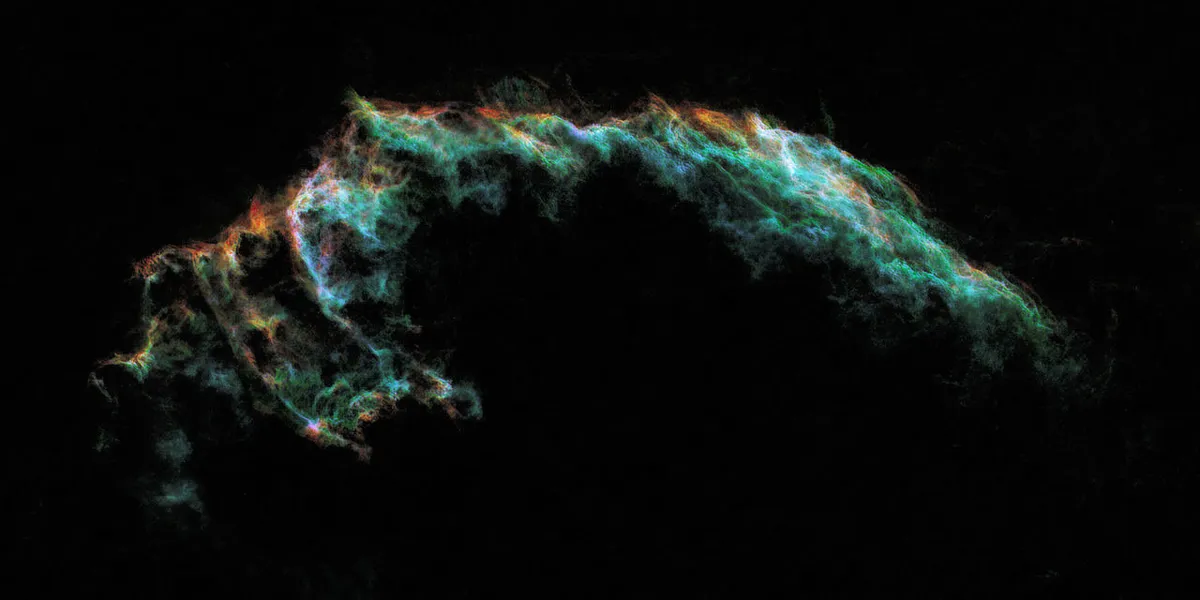The Eastern Veil Nebula Steve Fox, Camberley, Surrey, 19–25 August 2019 Equipment: ZWO ASI 1600MM Pro camera, William Optics RedCat 51 apo refractor, Celestron CGX mount 
