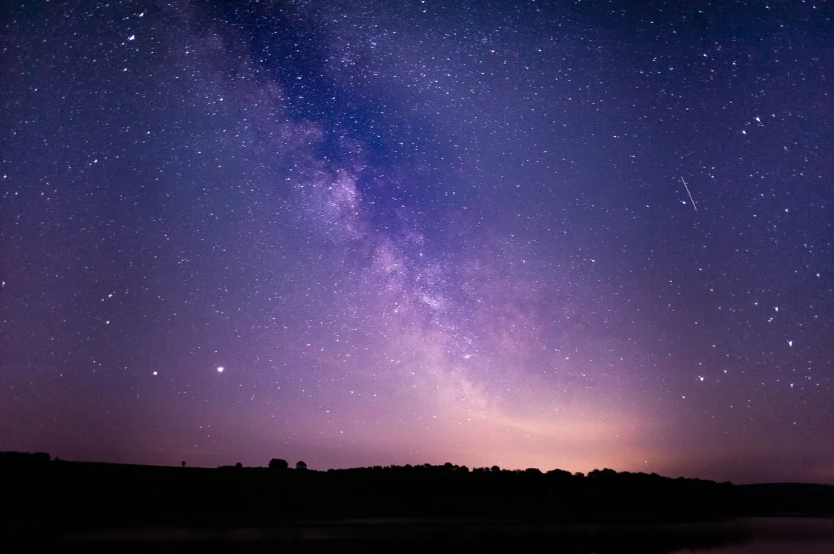 The Milky way over Exmoor. Credit: Katie Simmons / Getty Images