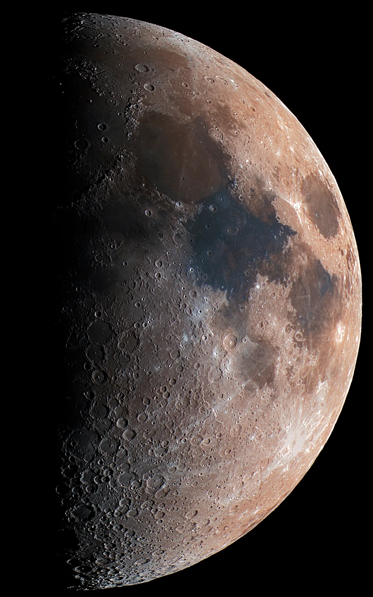 Mineral Moon Fernando Oliveira de Menezes, São Paulo, Brazil, 21 March 2021. Equipment: ZWO ASI 6200MC Pro colour camera, Sky-Watcher Esprit 150ED apo triplet, iOptron CEM60-EC mount