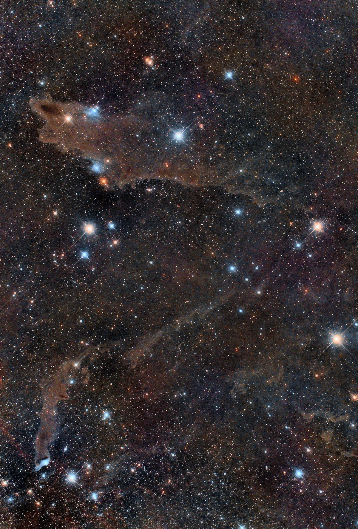 The Dark Shark Nebula Simon Todd, Haywards Heath, West Sussex, March–April 2021 Equipment: ZWO ASI 6200MC Pro colour camera, SharpStar Optics 15028HNT astrograph, Sky-Watcher EQ8 Pro mount