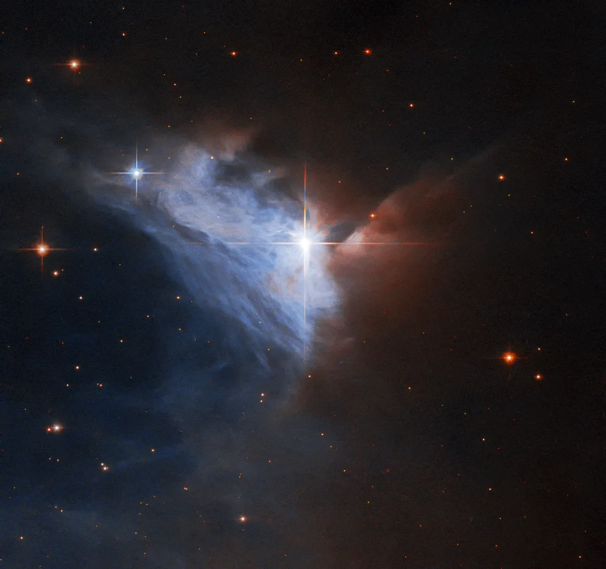 Emission nebula NGC 2313 HUBBLE SPACE TELESCOPE, 10 MAY 2021 CREDIT: ESA/Hubble, R. Sahai