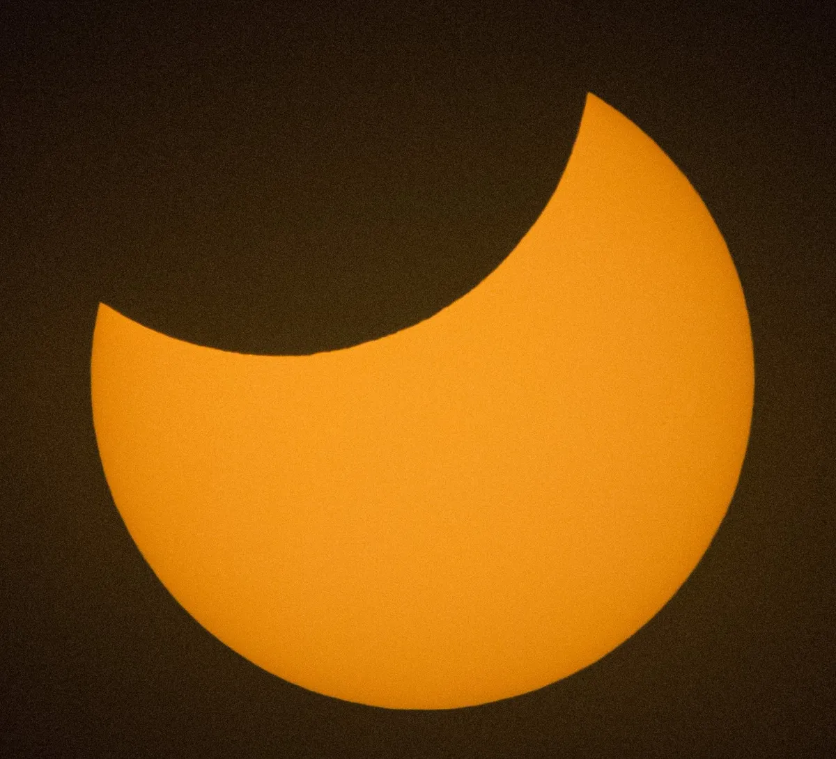 Image of the 10 June 2021 partial solar eclipse