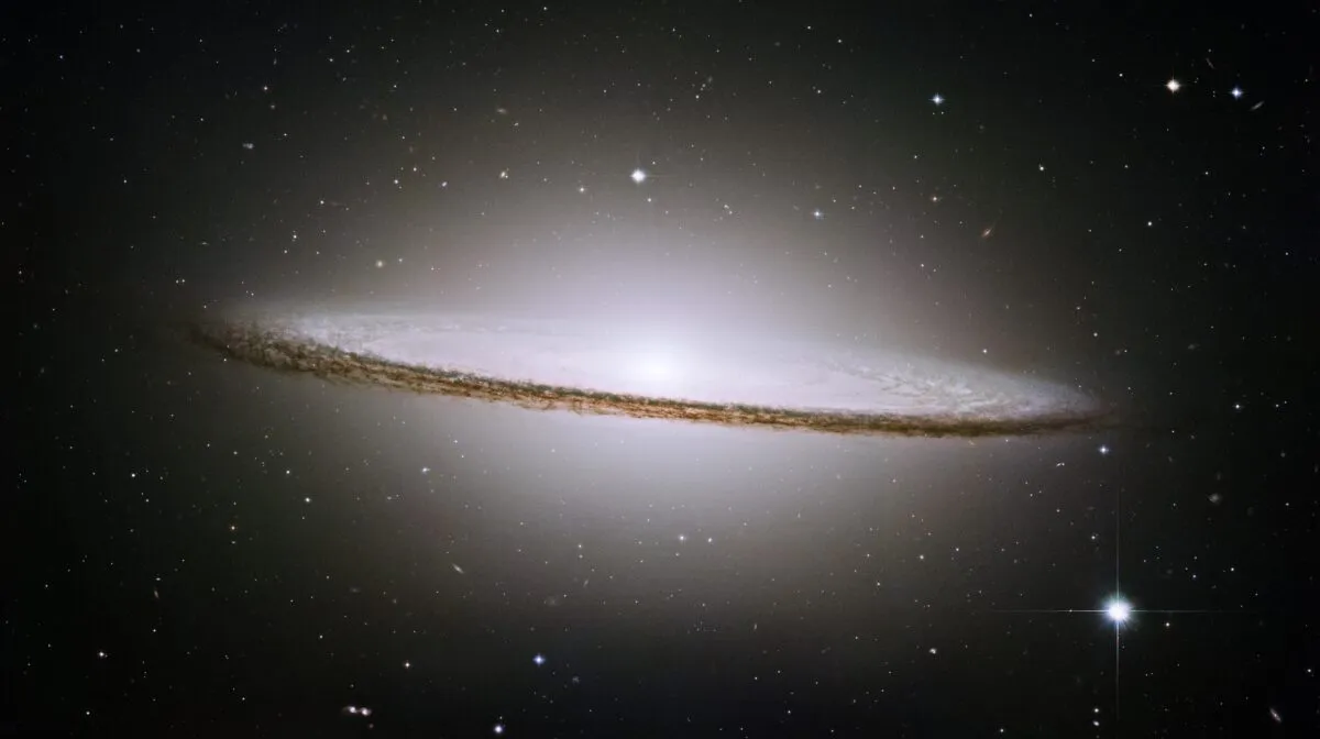 A Hubble Space Telescope image of the Sombrero Galaxy. Credit: NASA and the Hubble Heritage Team (STScI/AURA)