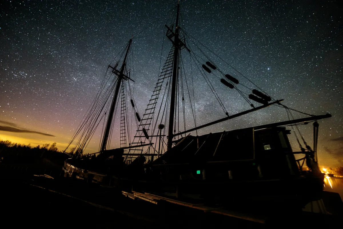 Sailors have used the North Star to navigate their way for centuries. Credit: Samuli Vainionpää / Getty