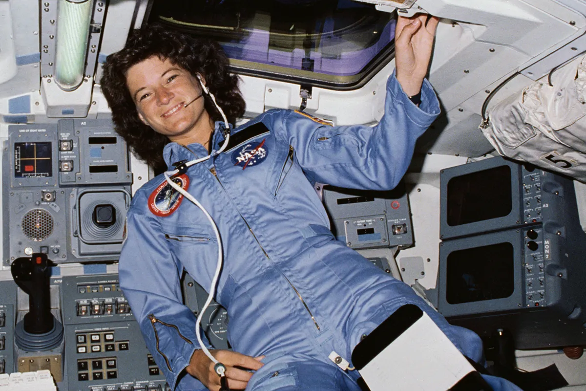 NASA astronaut Sally Ride