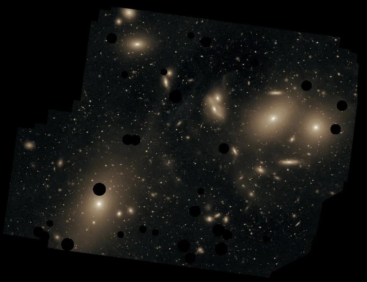 A deep image of the Virgo Cluster captured by the Burrell Schmidt telescope. Credit: Chris Mihos (Case Western Reserve University)/ESO