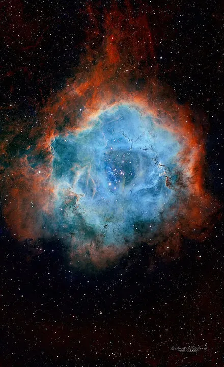 The Rosette Nebula Richard Whitehead, Vermont and New Mexico, January and April 2021 Equipment: ZWO ASI6200MM Pro camera, Celestron 11-inch Rowe-Ackermann Schmidt astrograph, Celestron CGX mount