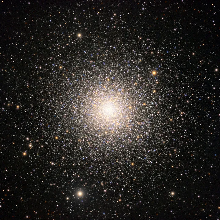 Close-up of globular cluster M3 Vitali Pelenjow, Kernen near Stuttgart, Germany, March–May 2021 Equipment: ZWO ASI2400MC camera, Celestron 11-inch EdgeHD Schmidt-Cassegrain, 10 Micron GM1000 HPS mount