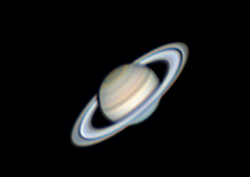 The best telescopes for seeing planets will give you crisp views of Saturn and its rings. Credit: John Chumack.