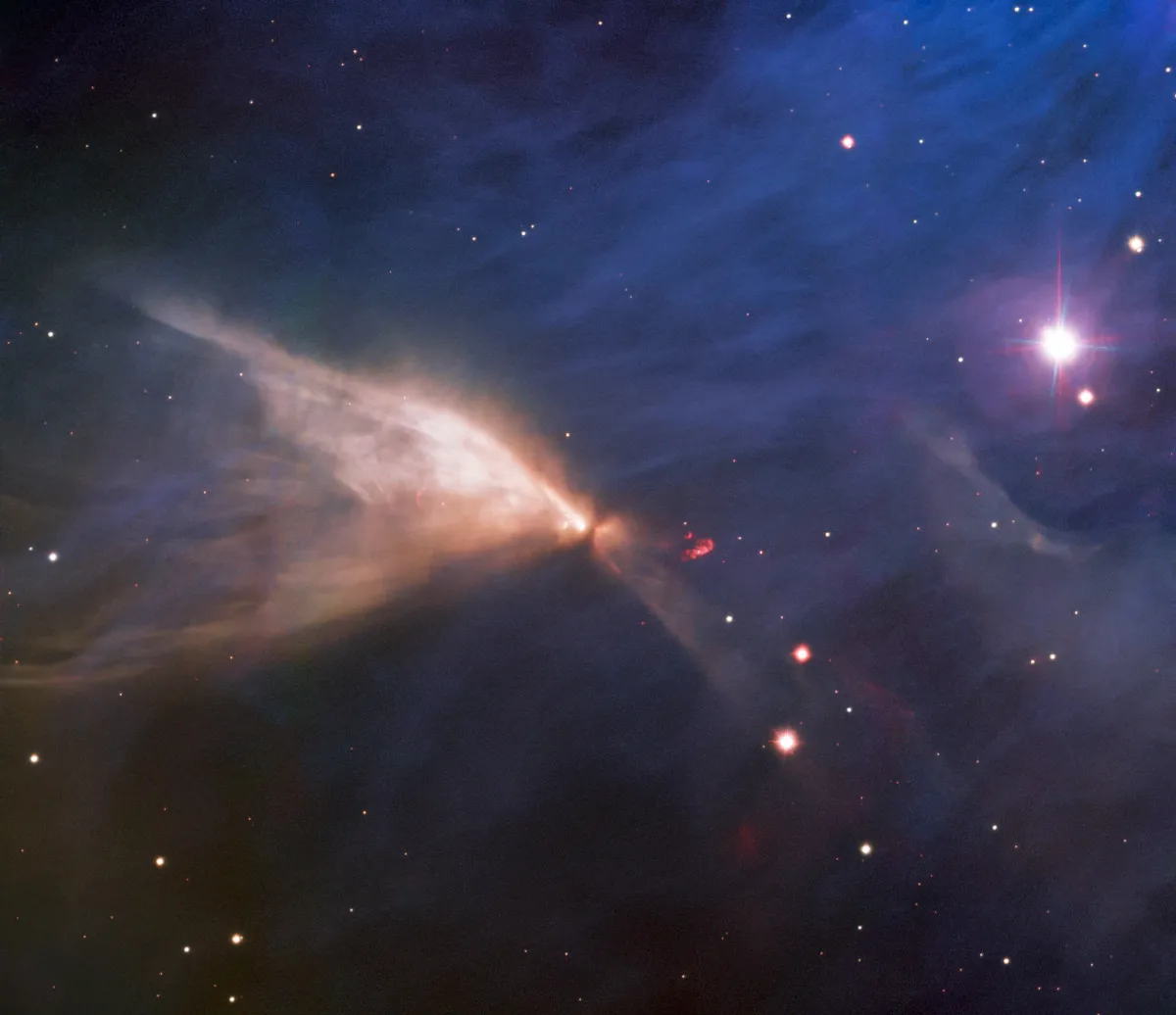 The Chamaeleon Infrared Nebula GEMINI SOUTH TELESCOPE, 7 DECEMBER 2021 IMAGE CREDIT: International Gemini Observatory/NOIRLab/NSF/AURA Acknowledgments: Image processing: T.A. Rector (University of Alaska Anchorage/NSF’s NOIRLab), J. Miller (Gemini Observatory/NSF’s NOIRLab), M. Zamani (NSF’s NOIRLab) & D. de Martin (NSF’s NOIRLab)