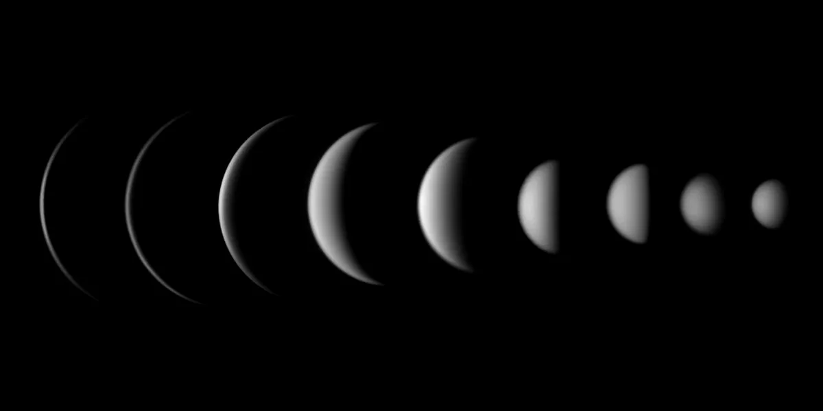 Phases of Venus by Pete Lawrence