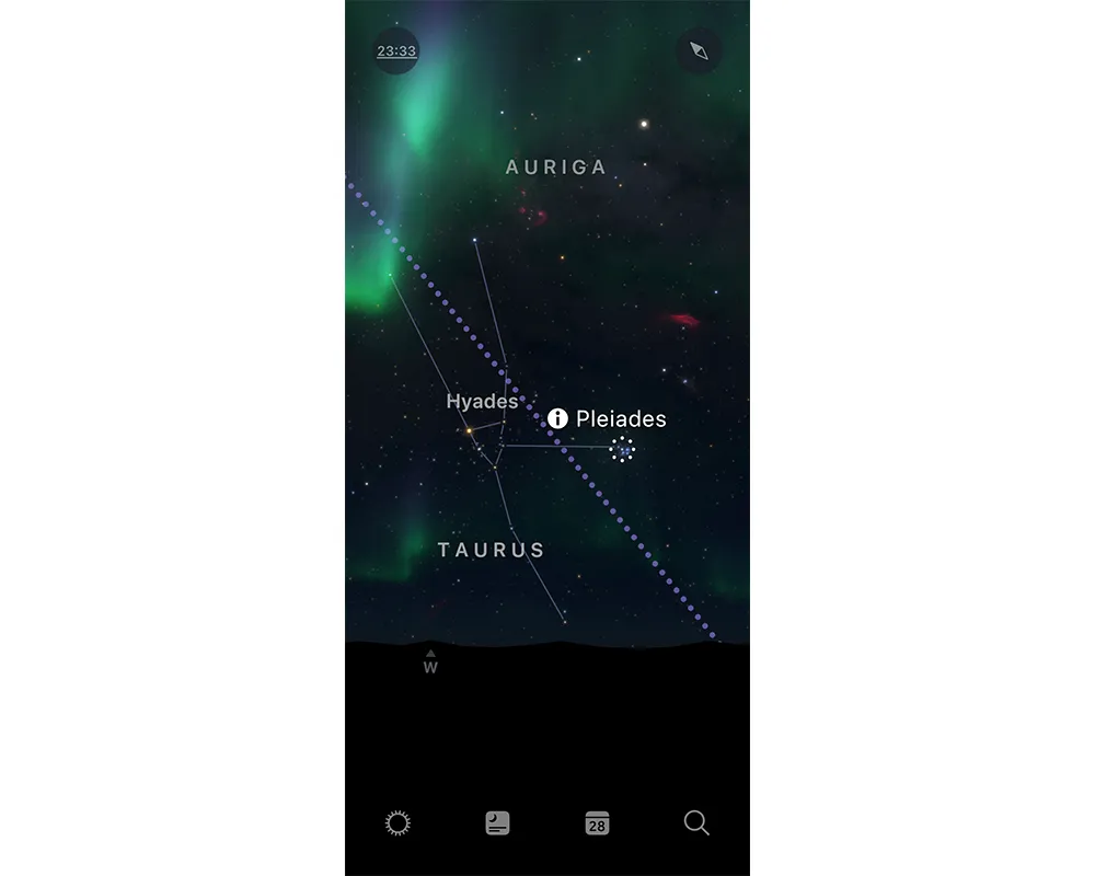 Astronomy app sky guide