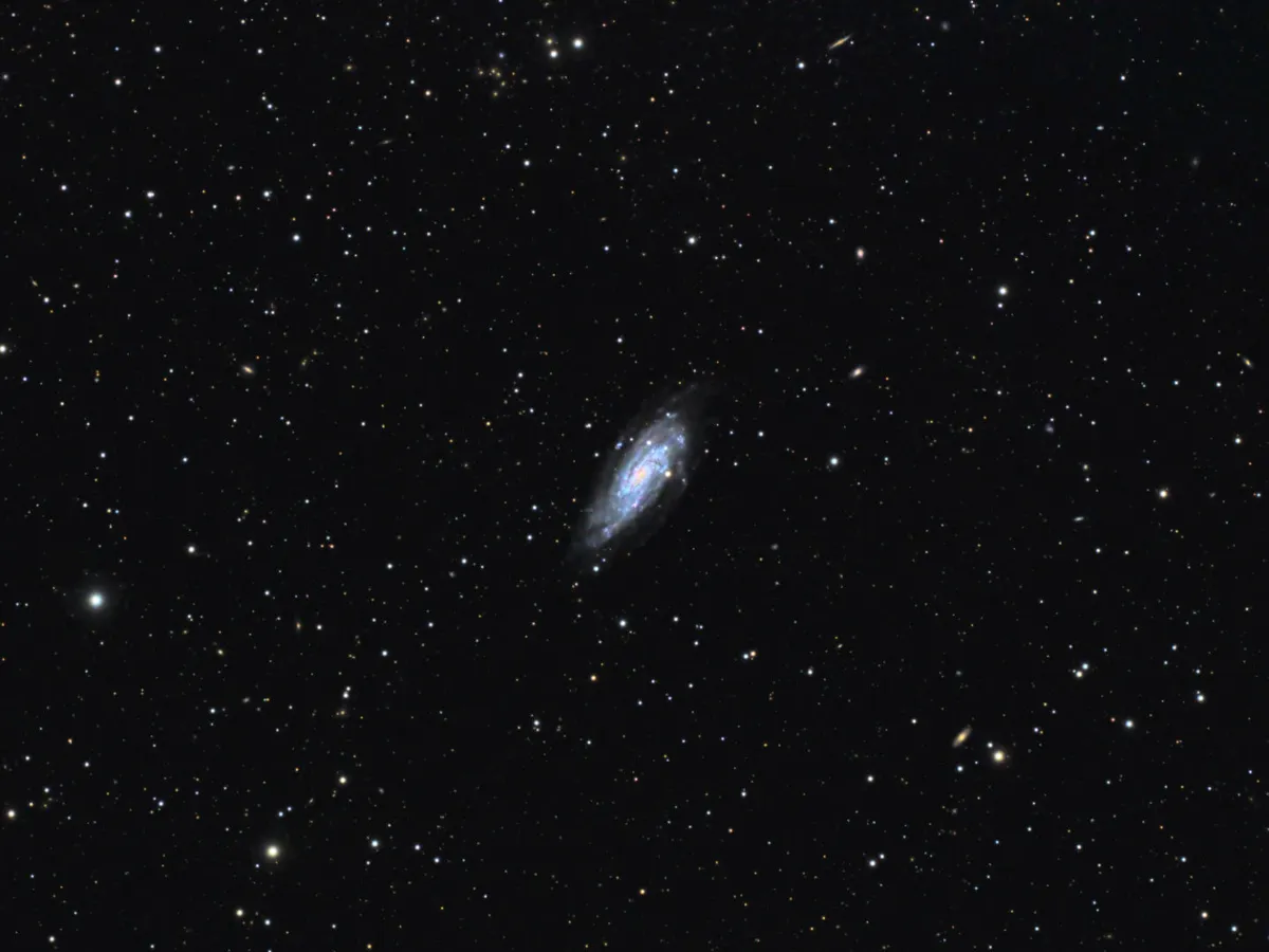 NGC 4559 Ron Brecher, Guelph, Ontario, Canada, 1 May 2022 Equipment: QHYCCD QHY600M camera, Sky-Watcher Esprit 150ED refractor, Paramount MX mount