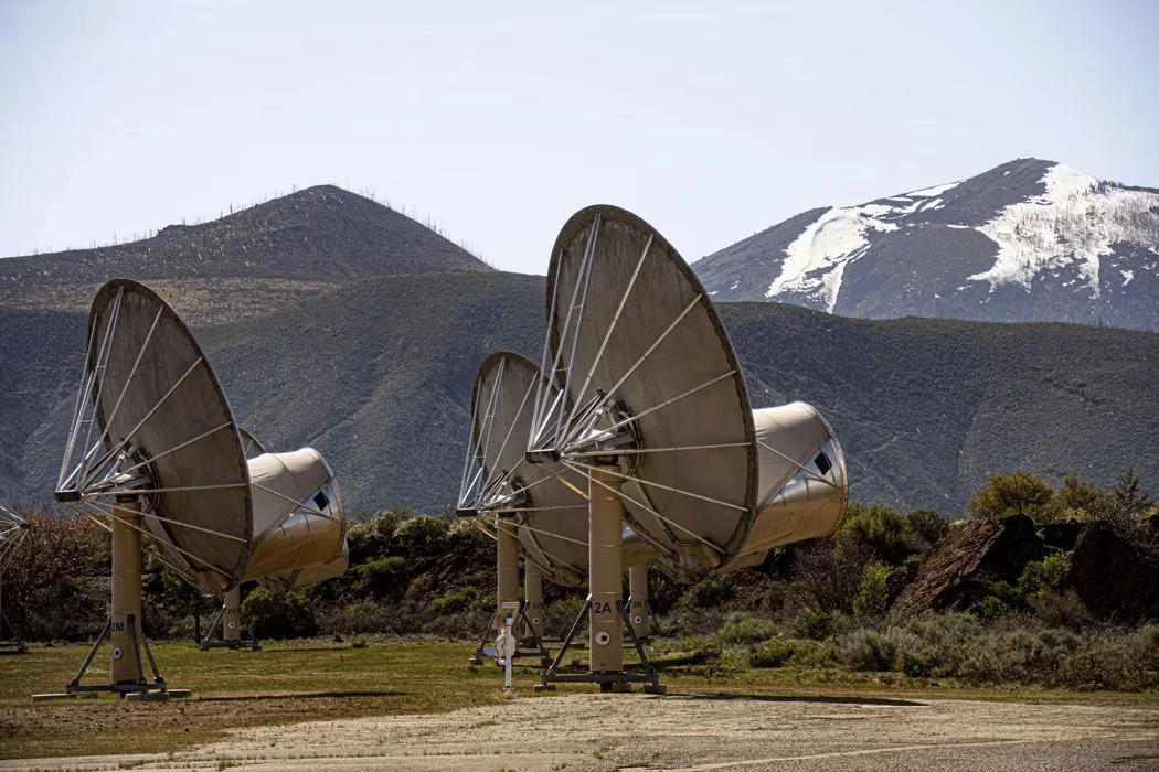 The Allen Telescope Array in California is dedicated to the search for extraterrestrial intelligence. Credit: Simon Steel / SETI