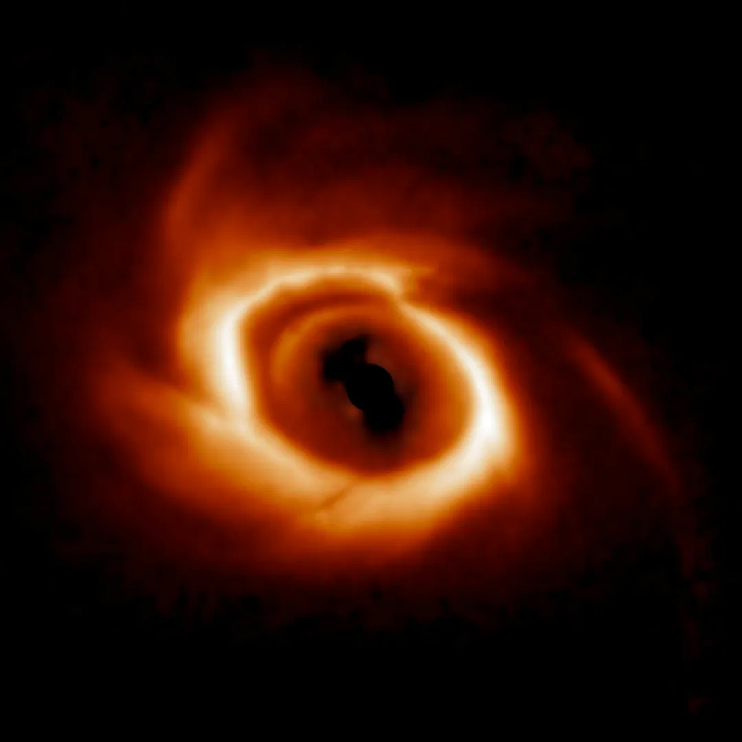 Planet-forming disc around HD 34700 A Gemini South telescope, 15 June 2022 Credit: International Gemini Observatory/NOIRLab/NSF/AURA/E. Rich (Michigan University)