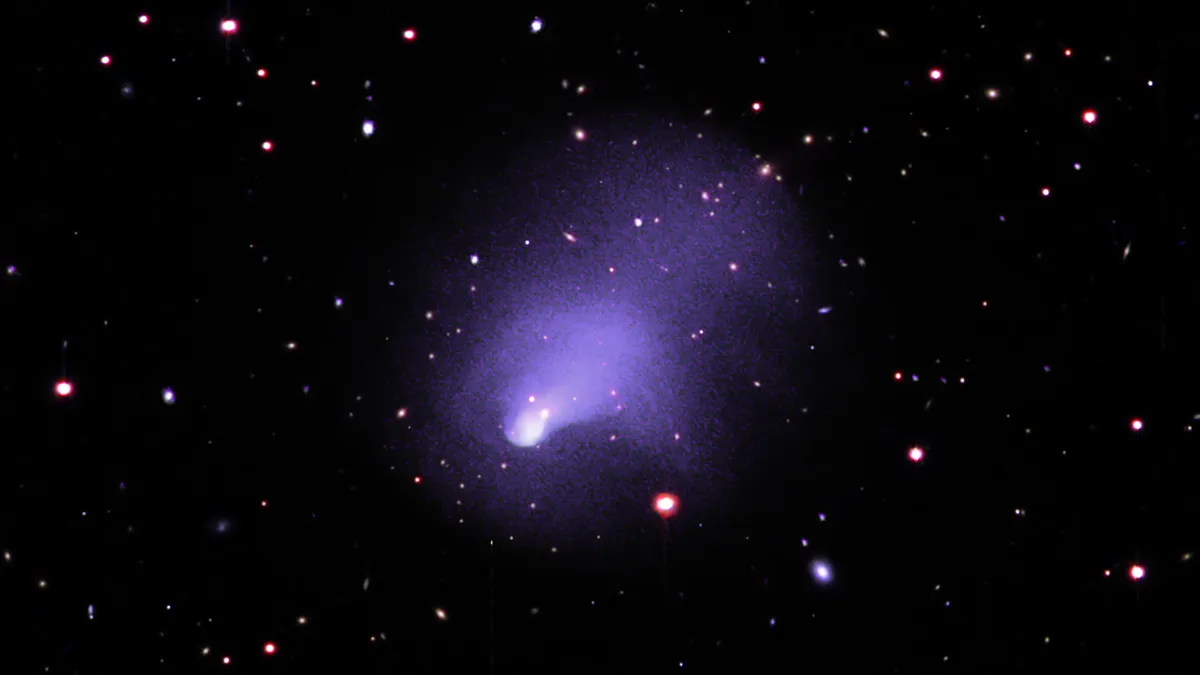 Galactic collisions in Abell 2146 Chandra X-ray Observatory, 7 June 2022 Credit: X-ray: NASA/CXC/Univ. of Nottingham/H. Russell et al.; Optical: NAOJ/Subaru