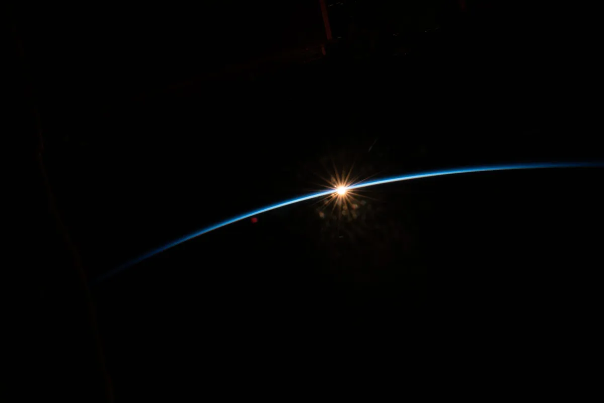 Sunrise from orbit International Space Station, 25 May 2022 Credit: NASA