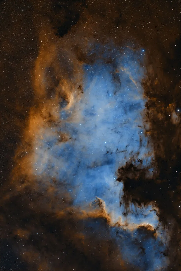 The North America Nebula Clem Fischer, Waterbeach, Cambridgeshire, 30 April 2022 Equipment: ZWO ASI2600MC Pro camera, William Optics FLT91 refractor, Sky-Watcher EQM-35 Pro mount