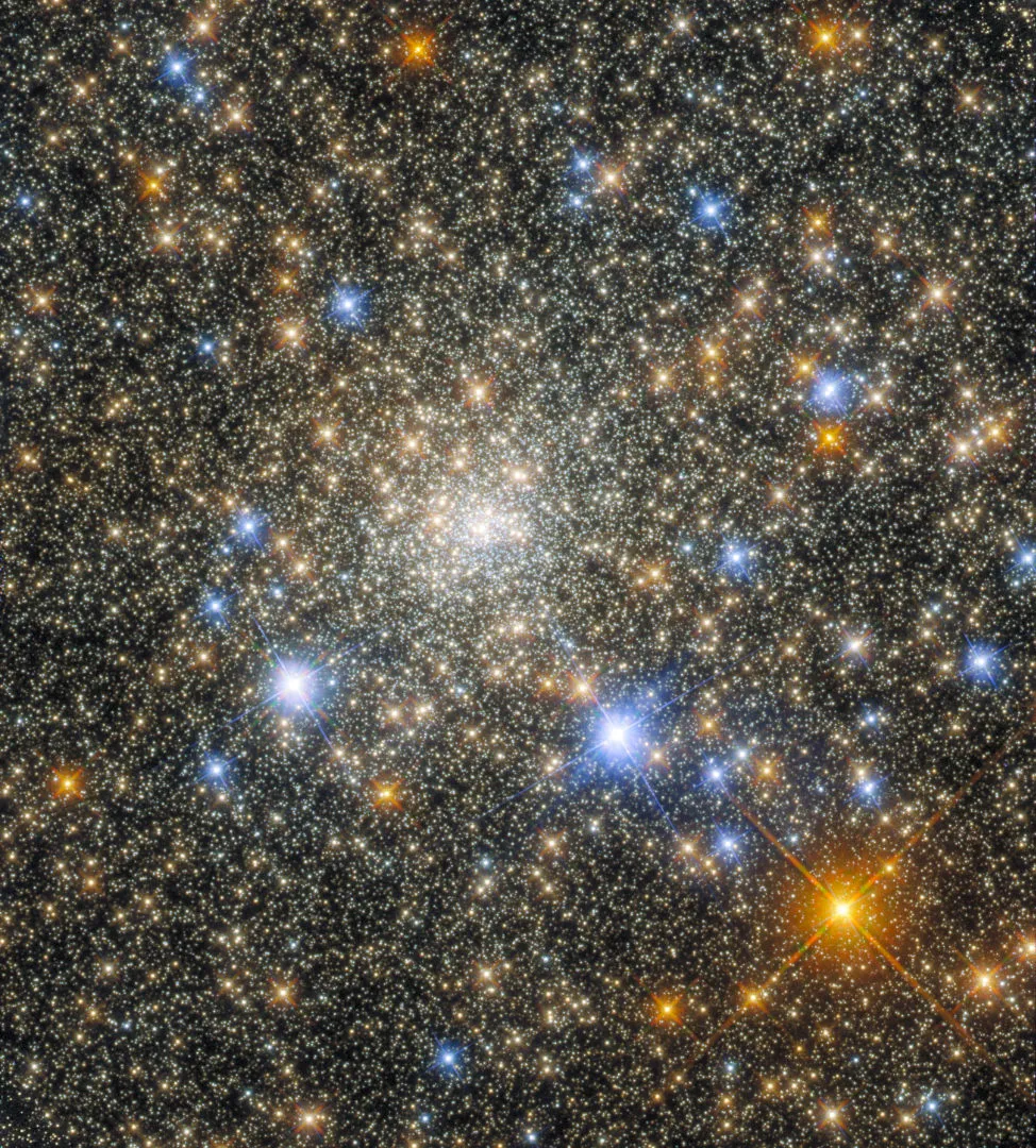 Globular cluster Terzan 2, Hubble Space Telescope, July 2022. Credit: ESA/Hubble & NASA, R. Cohen