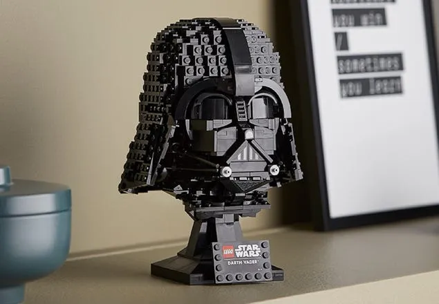 Lego Darth Vader helmet