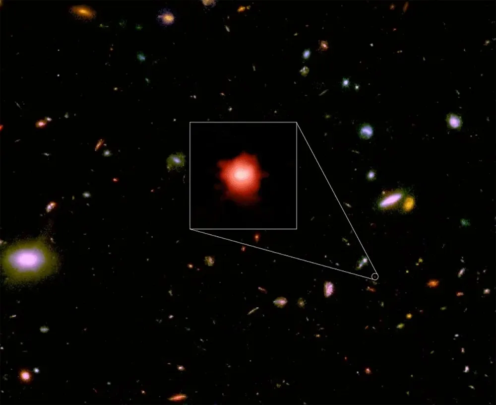 How many galaxies? James Webb Space Telescope has found the oldest galaxies ever seen, GLASS-z13, 13.4 billion lightyears away. Credits: GLASS-z13 (Naidu et al. 2022. Castellano et al. 2022