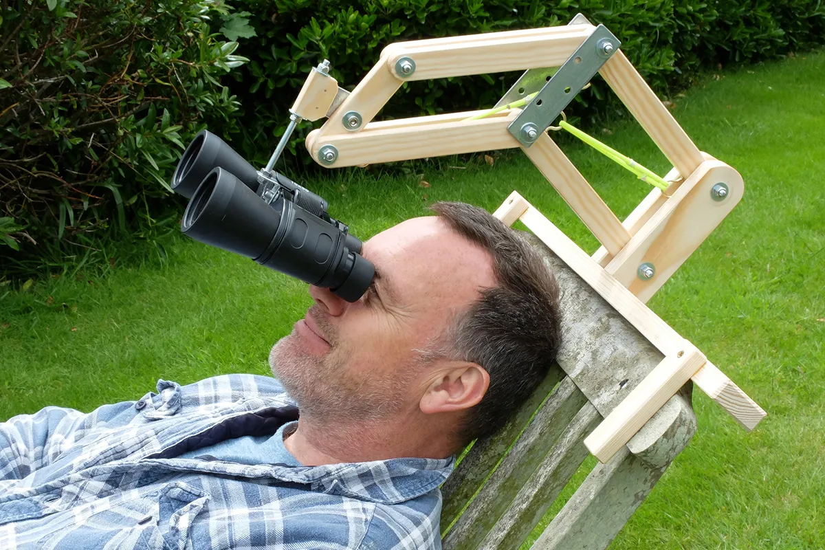 binocular sunbed mount
