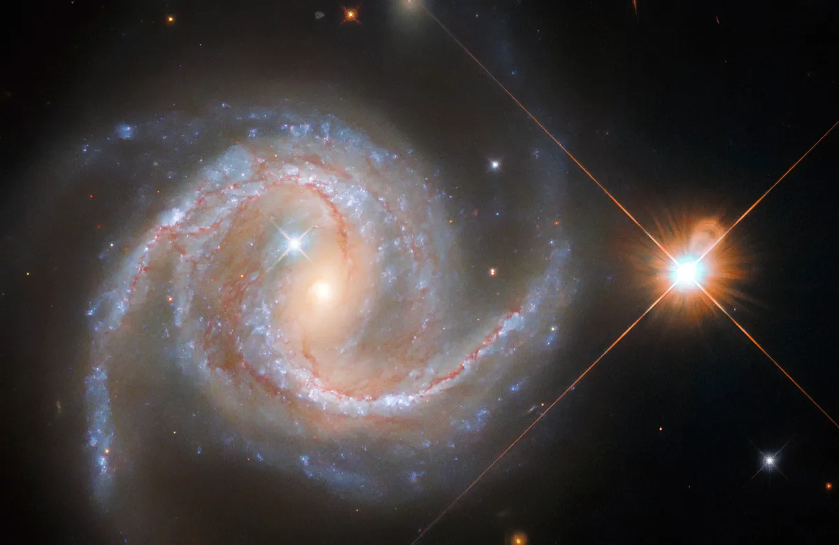 Spiral galaxy NGC 5495 Hubble Space Telescope, September 26 2022 Credit: ESA/Hubble & NASA, J. Greene. Acknowledgement: R. Colombari