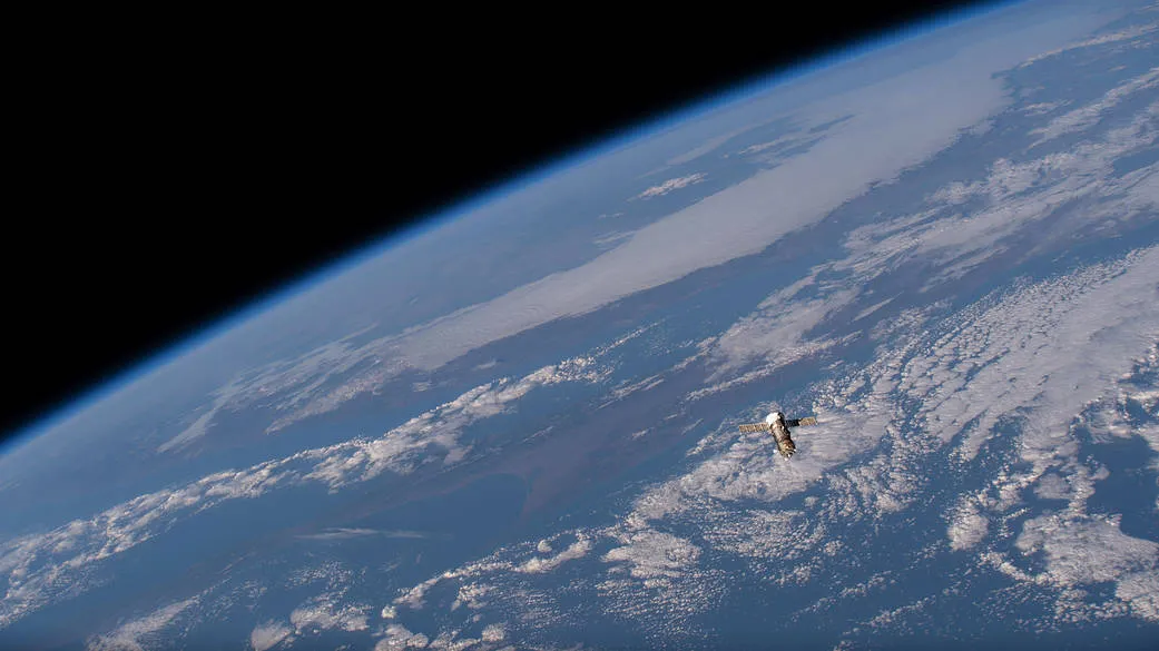 Progress 80 cargo craft departs the ISS International Space Station, 23 October 2022 Credit: NASA