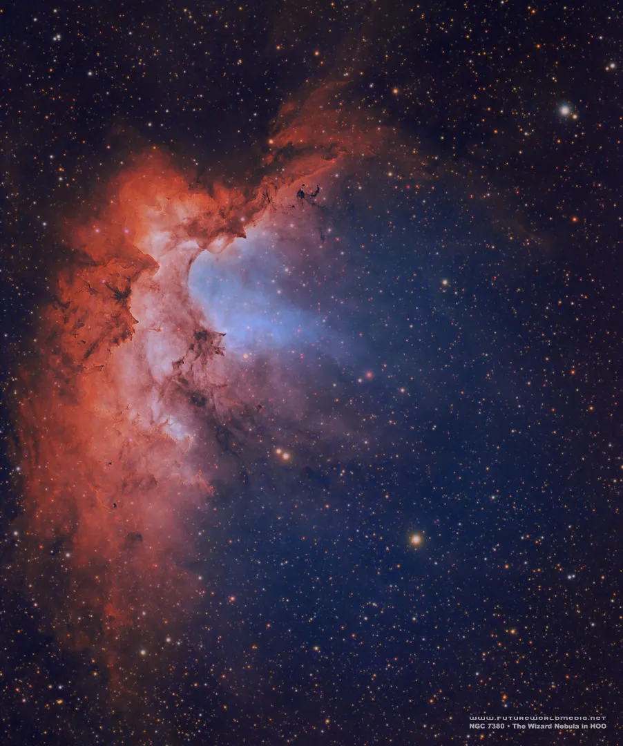 The Wizard Nebula Douglas J Struble, Taylor, Michigan, USA 17 September 2022 Equipment: ZWO ASI183MM-PRO camera, Stellarvue SVX102T-R, Orion Atlas Pro mount
