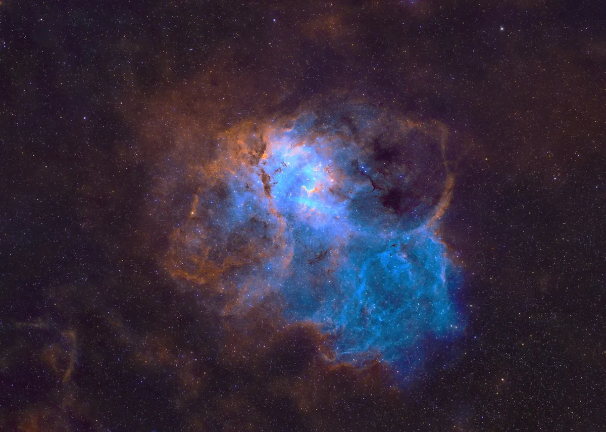The Lion Nebula Daniel Hightower, Hardeeville, South Carolina, USA, 15-20 October 2022 Equipment: ZWO ASI6200 Mono camera, Takahashi FSQ-106EDX4 telescope, Planewave L-350 mount.
