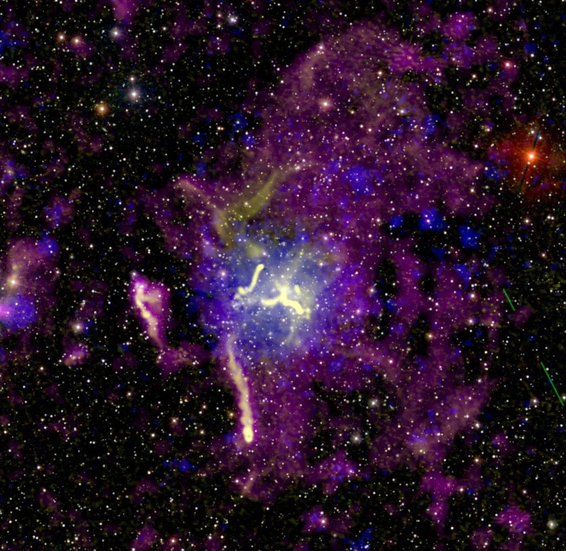 Galaxy cluster Abell 2255 ROSAT/LOFAR/SDSS, 02 November 2022 Credit ROSAT/LOFAR/SDSS/Botteon, et al