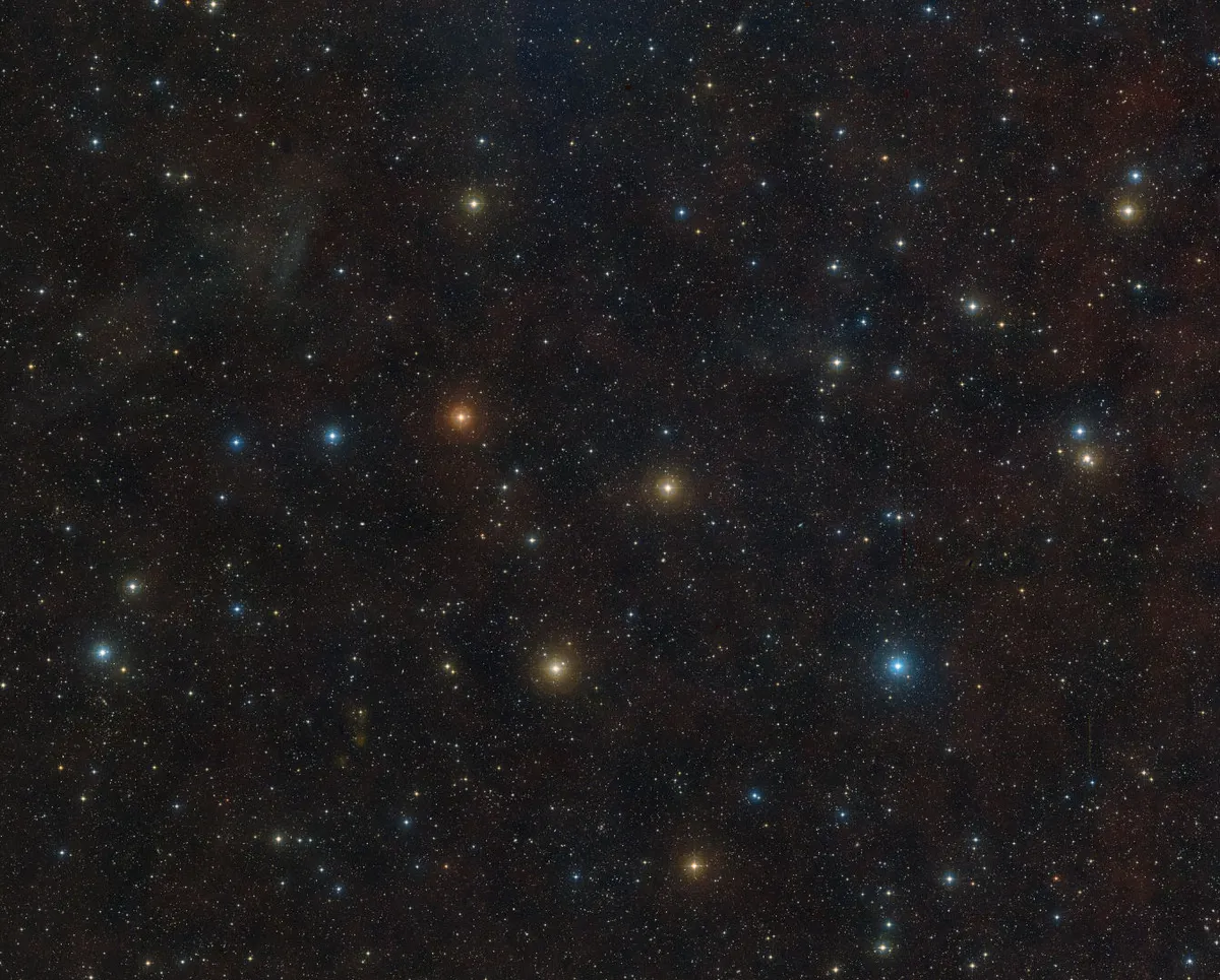 A glowing galaxy cluster Hubble Space Telescope, 27 October 2022 Credit: NASA, ESA, P. Kelly, M. Postman, J. Richard, S. Allen