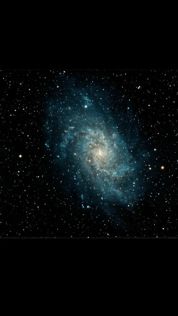 The Triangulum Galaxy (M33), Roger Allpress, Whittlesey, Cambridgeshire, October 28 2022. Equipment: Altair Hypercam 269C Pro Tec camera, Starwave Ascent APO telescope, Ioptron GEM28 mount