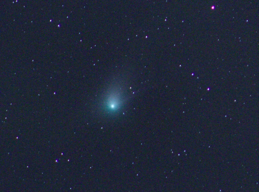 Stuart Atkinson captured this image of Comet C/2033 E3 (ZTF) on 21 January 2023 from Kendal, UK. Equipment: Canon EOS 700D DSLR camera, tracking mount.