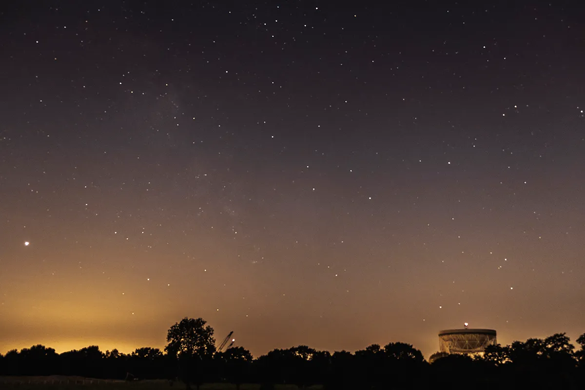 Avoid light pollution to increase your chances of photographing a Geminid.. Credit: Liz Mitchell / EyeEm / Getty Images