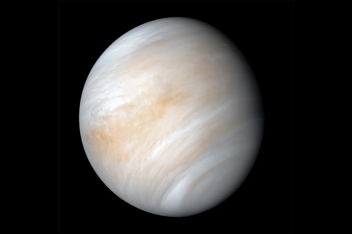 A view of Venus captured by the Mariner 10 probe. Credit: NASA/JPL-Caltech