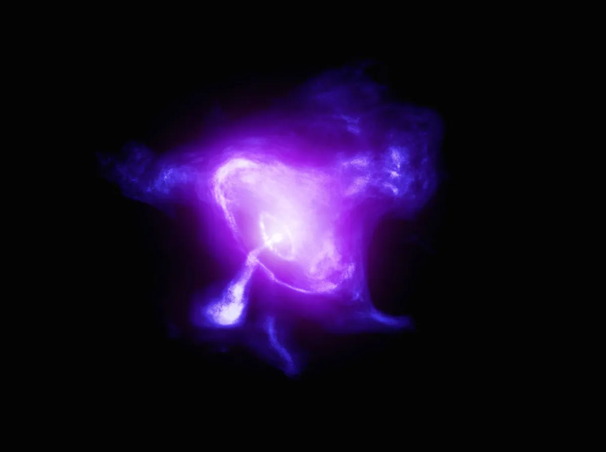 The Crab Nebula Chandra X-Ray Observatory, 10 April 2023 Credit: X-ray (IXPE: NASA), (Chandra: NASA/CXC/SAO) Image processing: NASA/CXC/SAO/K. Arcand & L. Frattare