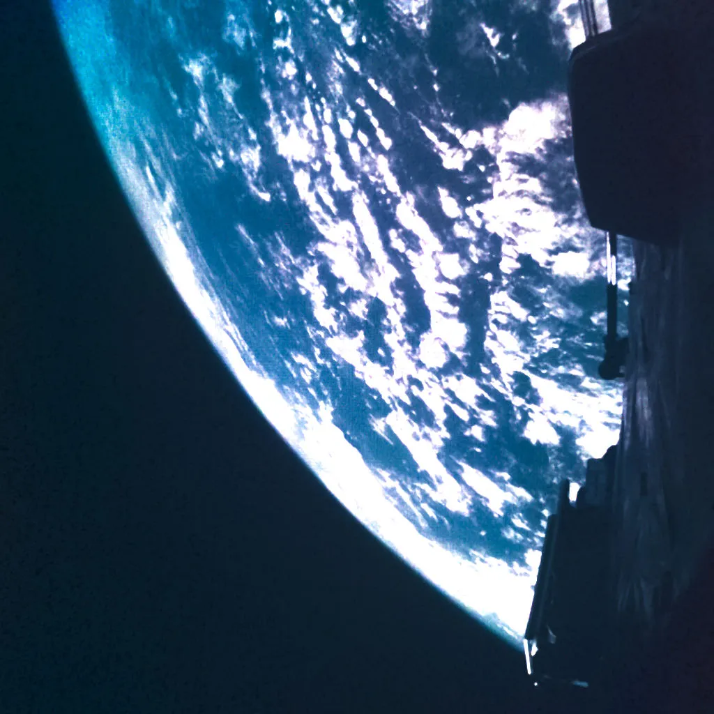 Earth from space JUICE explorer, 14 April 2023 Credit: ESA/Juice/JMC, CC BY-SA 3.0 IGO